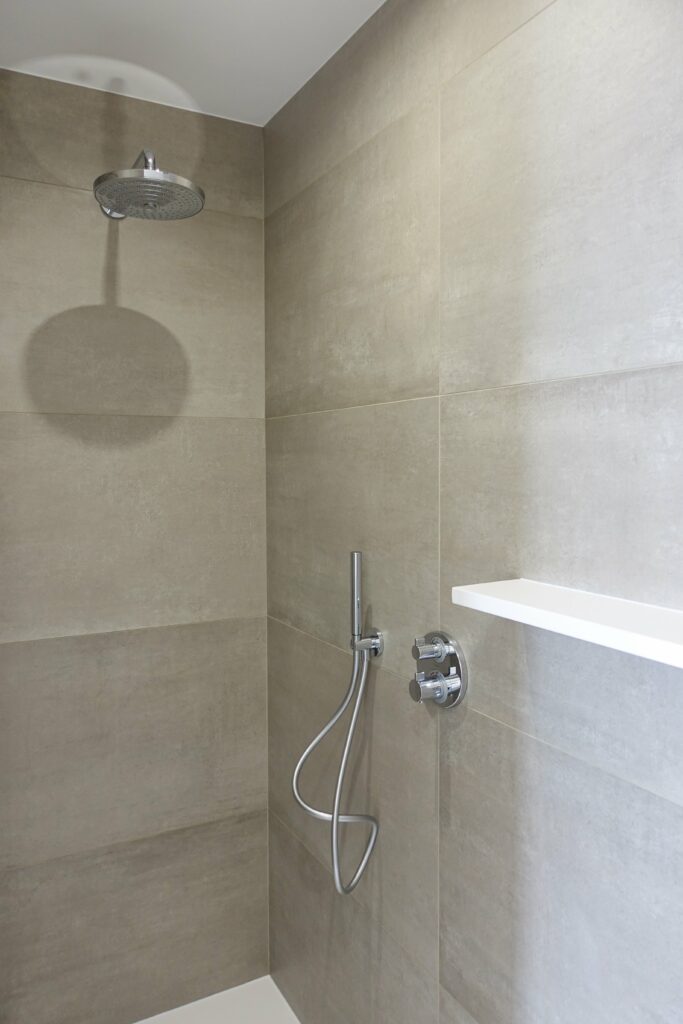 nieuwe badkamer inloopdouche Borsbeek