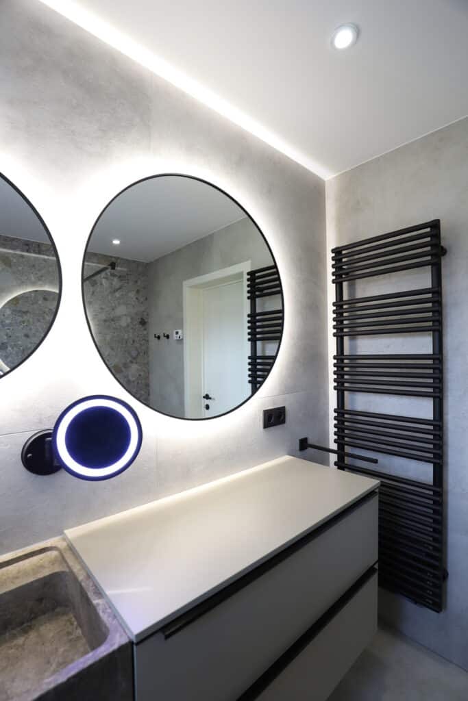 moderne badkamermeubel met spiegels Onze-Lieve-Vrouw-Waver